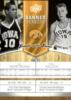 2009-10 Upper Deck Greats of the Game #137 B.J. Armstrong / Don Nelson Front