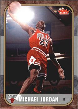 2007 Fleer Michael Jordan #33 Michael Jordan Front