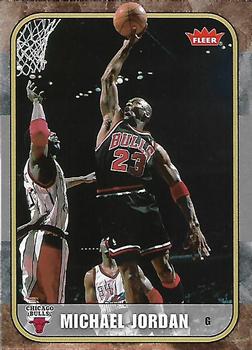 2007 Fleer Michael Jordan #85 Michael Jordan Front