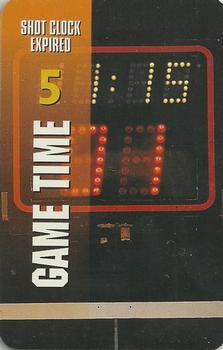 1998 NBA Interactive TV Card Game #NNO Shot Clock Expired Front