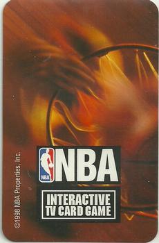 1998 NBA Interactive TV Card Game #NNO David Robinson Back