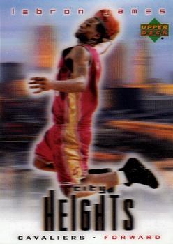 2003 Upper Deck LeBron James City Heights #NNO LeBron James Front