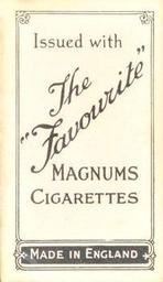 1925 Teofani & Co Magnums #14 Joe Jeanette Back