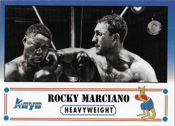 1991 Kayo Heavyweight Holograms - Prototypes #3 Rocky Marciano Front