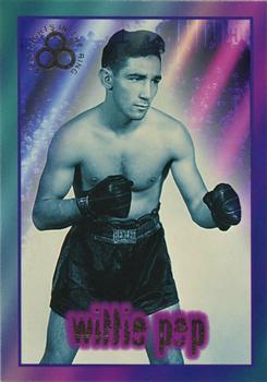 1996 Ringside - Spotlights In The Ring Silver #6 Willie Pep Front