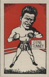 1947 D. Cummings & Son Famous Fighters #4 Gene Tunney Front