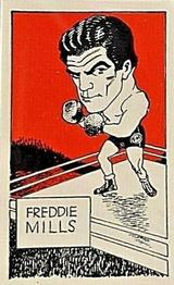 1947 D. Cummings & Son Famous Fighters #2 Freddie Mills Front