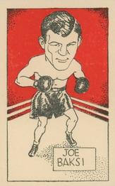 1947 D. Cummings & Son Famous Fighters #10 Joe Baksi Front