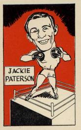 1947 D. Cummings & Son Famous Fighters #18 Jackie Paterson Front