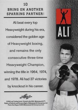 2016 Leaf Muhammad Ali Immortal Collection #10 Muhammad Ali Back