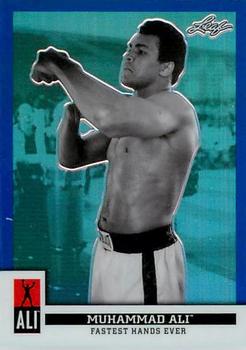 2016 Leaf Muhammad Ali Immortal Collection - Blue #11 Muhammad Ali Front