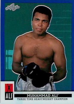 2016 Leaf Muhammad Ali Immortal Collection - Blue #29 Muhammad Ali Front