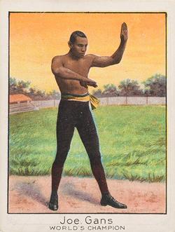 1910 Champion Athletes and Prize Fighters (T220) #NNO Joe Gans Front