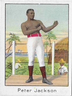 1910 Champion Athletes and Prize Fighters (T220) #NNO Peter Jackson Front