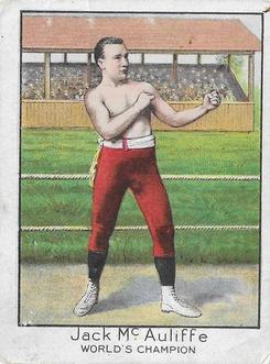 1910 Champion Athletes and Prize Fighters (T220) #NNO Jack McAuliffe Front