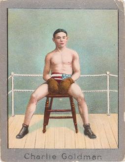 1910 Champion Athletes and Prize Fighters (T220) - Silver Border #NNO Charlie Goldman Front