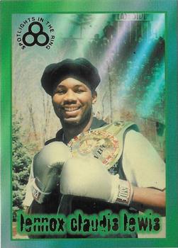 1996 Ringside - Spotlights In The Ring Gold #10 Lennox Lewis Front