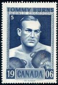 1964 Slania Stamps World Champion Boxers #5 Tommy Burns Front