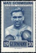 1964 Slania Stamps World Champion Boxers #10 Max Schmeling Front