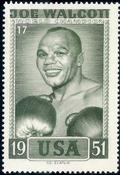 1964 Slania Stamps World Champion Boxers #17 Joe Walcott Front
