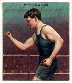 1911 American Tobacco Co. Champion Pugilists (T219) #NNO Matty Baldwin Front