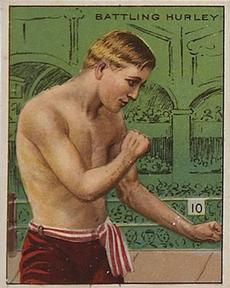 1911 American Tobacco Co. Champion Pugilists (T219) #NNO Battling Hurley Front