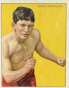 1911 American Tobacco Co. Champion Pugilists (T219) #NNO Dave Deshler Front