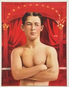 1911 American Tobacco Co. Champion Pugilists (T219) #NNO Jimmy Walsh Front