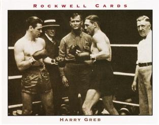 2002 Rockwell The Great Middleweights #2 Harry Greb Front