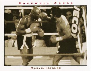 2002 Rockwell The Great Middleweights #3 Marvin Hagler Front
