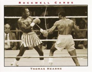 2002 Rockwell The Great Middleweights #5 Thomas Hearns Front