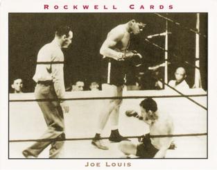 2002 Rockwell The Great Heavyweights #2 Joe Louis Front