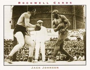 2002 Rockwell The Great Heavyweights #5 Jack Johnson Front