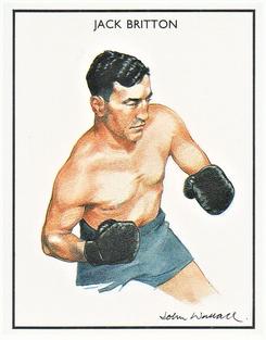 1991 Ideal Albums Boxing Greats #3 Jack Britton Front