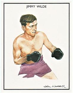 1991 Ideal Albums Boxing Greats #25 Jimmy Wilde Front