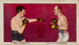 1910 Philadelphia Caramel 44 Scrappers (E80) #NNO George Gardiner / Bob Fitzsimmons Front