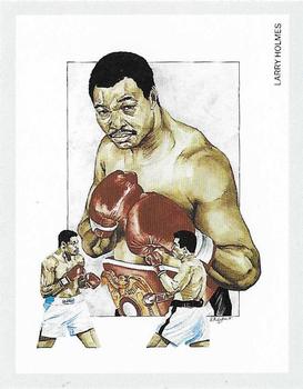 1991 Victoria Gallery Heavyweights (Blue Back) #16 Larry Holmes Front