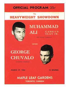 1993 Sporting Profiles - The Greatest #11 Ali v Chulavo I Front