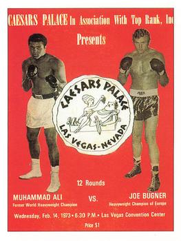 1993 Sporting Profiles - The Greatest #30 Ali v Bugner I Front