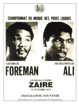 1993 Sporting Profiles - The Greatest #35 Ali v Foreman Front