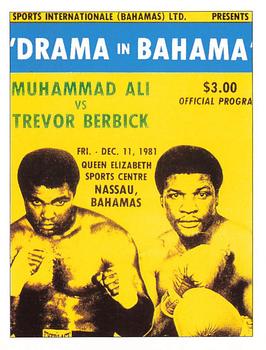 1993 Sporting Profiles - The Greatest #50 Ali v Berbick Front