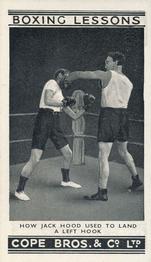 1935 Cope Bros. Boxing Lessons #22 How Jack Hook Used to Land Front
