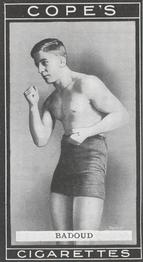 1915 Cope Bros. Boxers #10 Albert Badoud Front