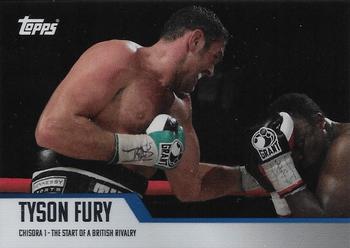 2020 Topps On-Demand Tyson Fury Autograph Edition #NNO Chisora 1 - The Start of a British Rivalry Front