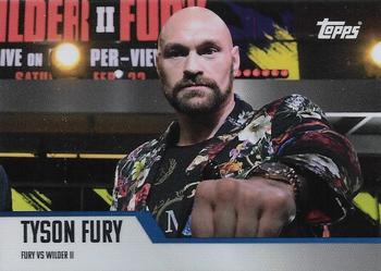 2020 Topps On-Demand Tyson Fury Autograph Edition #NNO Fury vs Wilder II Front