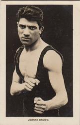 1922 Boys’ Friend Rising Boxing Stars #2 Johnny Brown Front