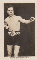 1922 Boys’ Friend Rising Boxing Stars #15 Bermondsey Billy Wells Front