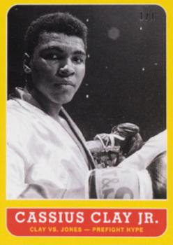 2021 Topps Muhammad Ali The People's Champ - Yellow Gold #5 Cassius Clay Jr. Front
