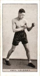 1928 Player's Pugilists In Action #24 Phil Lolosky Front