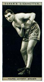 1928 Ogden's Pugilists in Action #9 Young Johnny Brown Front